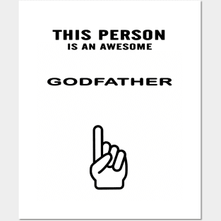 godfather gift Posters and Art